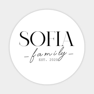 Sofia Family EST. 2020, Surname, Sofia Magnet